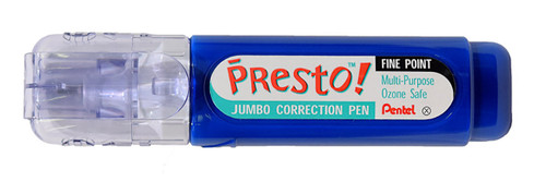 Pentel Presto White Out Roller Ball Tip Correction Pen