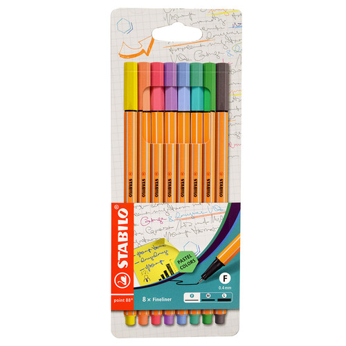STABILO Point 88 Zebrui Pack of 20 Colors (8820-02)