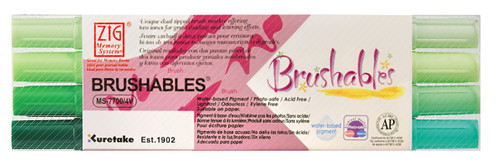 パステル⭐︎ Zig Brushables Pastel Set of 6 | Marker Supply