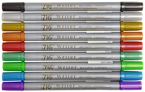 MARK DREW マークドリュー シルクスクリーン プリント A3 ZIG Writer Metallic Markers