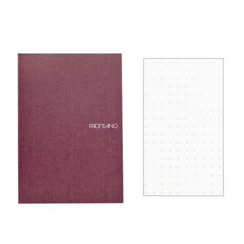 Fabriano Ecoqua notebooks, smaller A5 size, glue bound, dot grid pages