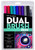 Tombow Dual Brush Pen double-ended lettering marker set of 10- Galaxy Colors