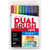 Tombow Dual Brush Pens Primary Colors Set of 10 double-ended markers for hand lettering, watercolor art and more