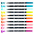 Tombow Dual Brush Pens waterbased ink double ended markers set of 12 Tropical Colors