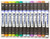 The Kurecolor Twin WS Natural Color dual tip (Broad 6.5mm and Fine 1mm) professional quality graphic markers with permanent, alcohol-based, low odor, Xylene-free dye ink set