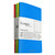 Fabriano Ecoqua notebooks, small pocket size, staple bound, dot grid pages, spring color set of 4