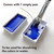 Gansai Tambi Watercolors 3 - Granulating Set of 5 Lunar UV Black Light color paints and empty mixing pan for creating special effects