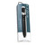 Uniball One 3 multicolor refillable roller ball pen, .5mm tip