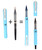 Zig Cocoiro Lettering Pen springtime color 4 pack set of bodies and extra fine flex black ink refills