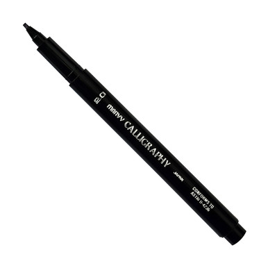  Pentel Brush Sign Pen, 2.0mm tip, Black Ink, 1 Pack of