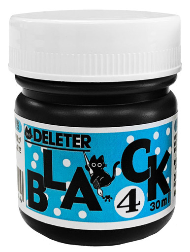 Deleter Black 4 Ink - Waterproof and Extra Dark - 30ml Bottle - Wonder Fair  Home Shopping Network