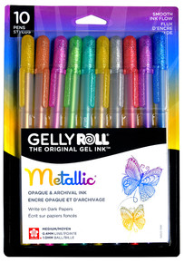 Gelly Roll Retractable Gel Pens- 08 Medium Tip