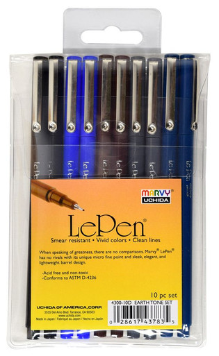 Marvy LePen Fineliner Pen Set (430010C)