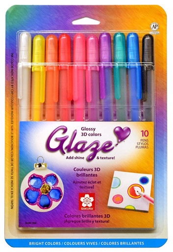 Glaze® 3D Glossy Pens by Sakura 
