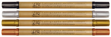 Zig Calligraphy Metallic Complete Set of 9