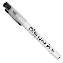 Zig Calligraphy Pen Oblique 2mm- 4 Color Set