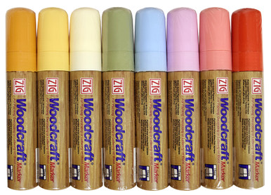 Zig Woodcraft Big & Broad Set of 8 | Marker Supply