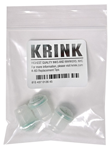 Krink K-63 Super Black Squeezable Permanent Ink Marker