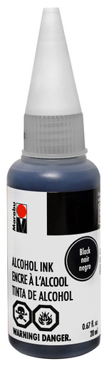 Marabu Alcohol Inks - 20ml Bottles For Epoxy Resin Art - Vibrant Colors Including Metallics & Neons