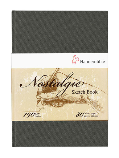 Hardback sketchbook - Square bound - Hahnemuhle NOSTALGIE Book - 190gs –  WoW Art Supplies