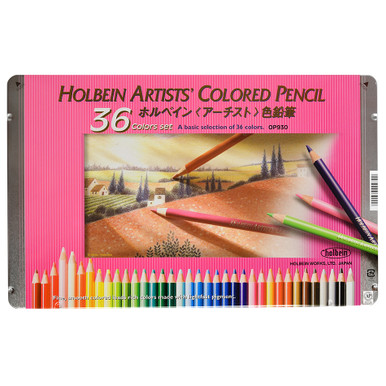 Holbein Artists' Colored Pencil Set of 36 | Marker Supply