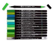 Zig Art & Graphic Twin Markers