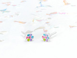 Light Fantasy Daisy Stud Earrings - 5mm