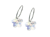 Rainbow Flower Earrings - 12mm