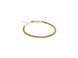 Shimmer in Hypoallergenic Luxury with the Blomdahl Mesh Gold Bracelet Shimmer in Hypoallergenic Luxury with the Blomdahl Mesh Gold Bracelet