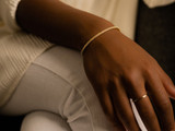 Mesh Gold Bracelet - 15.5-19cm