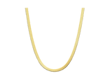 Plain Necklace - Gold - 40-46 cm