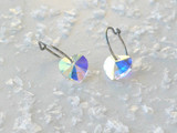Rainbow Heart Earrings - 10 mm Rainbow Heart Earrings - 10 mm