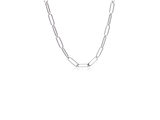 Silver Link Necklace - 46 cm Silver Link Necklace - 46 cm