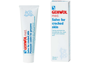 GEHWOL Med Salve for Cracked Skin 75ml to soothe and repair dry, rough, cracked skin while improving elasticity and strengthening the skin barrier GEHWOL Med Salve for Cracked Skin 75ml to soothe and repair dry, rough, cracked skin while improving elasticity and strengthening the skin barrier