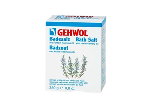 GEHWOL Bath Salt 25g to cleanse, refresh, and energize tired feet while reducing perspiration and promoting skin vitality