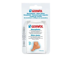 GEHWOL Blister Plaster Large 6 pieces in 3 sizes with hydrocolloid to cushion blisters, relieve pressure, and protect skin