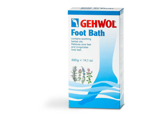 GEHWOL Foot Bath 400g to refresh tired, sore feet, cleanse and deodorize, and maintain smooth, resilient skin