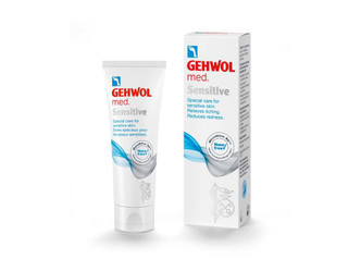 GEHWOL MED Sensitive Cream 75ml to soothe and hydrate dry, sensitive skin while restoring balance and protecting against environmental stress