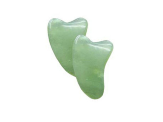 Gua Sha Jade Stones - 2pcs