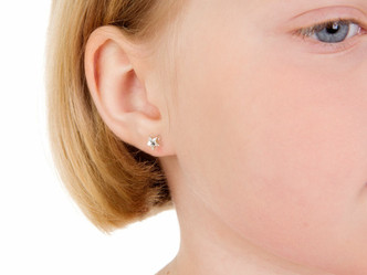 Crystal Star Stud Earrings - 6mm Crystal Star Stud Earrings - 6mm
