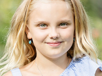 Aquamarine Heart Earrings - 10mm