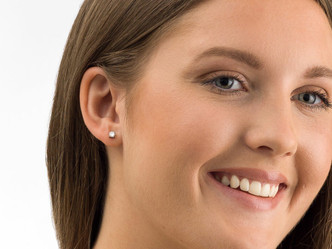 Tiffany Silver Stud Earrings - 5mm Tiffany Silver Stud Earrings - 5mm