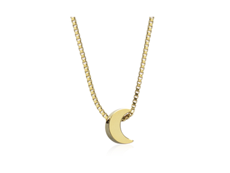 Moon Necklace - Gold - 40-45 cm