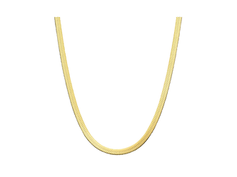 Gold Plain Necklace - 40-46 cm Gold Plain Necklace - 40-46 cm