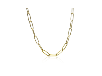 Link Necklace - Gold - 40-46 cm