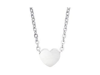 Silver Heart Necklace - 40-45 cm Silver Heart Necklace - 40-45 cm