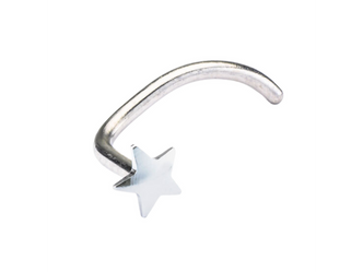 Silver Nose Star - 3mm Silver Nose Star - 3mm