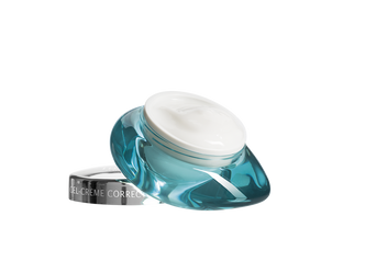 Thalgo Hyalu-Procollagène Wrinkle Correcting Gel-Cream lightweight anti-aging moisturizer opened jar