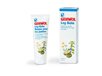 GEHWOL Leg Balm 125ml to soothe and moisturize legs and feet while providing a refreshing, cooling effect for soft, smooth skin.
