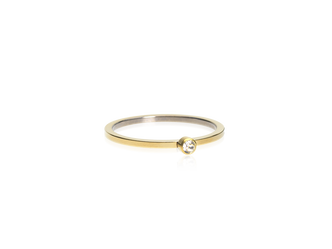 Bezel Tiny, Crystal - Golden Titanium - 17 mm